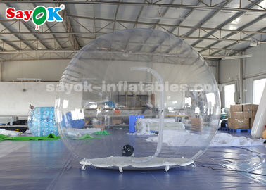 Matériel ignifuge non-toxique de PVC de tente de la tente 3m gonflable transparente gonflable claire 0.6mm d'air