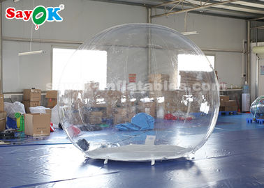 Matériel ignifuge non-toxique de PVC de tente de la tente 3m gonflable transparente gonflable claire 0.6mm d'air