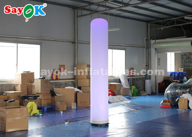 colonne gonflable de tube de 2.5m avec le ventilateur et contrôleur à distance pour épouser