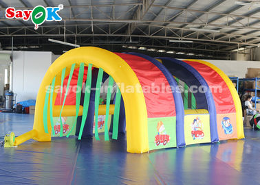 Tente gonflable d'air de yard d'arc-en-ciel mobile gonflable de tente pour la tente de voûte de partie/explosion