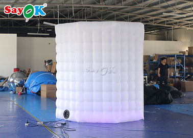 Épouser la cabine gonflable de photo d'octogone de location de cabine de photo avec le ventilateur intérieur et le contrôleur à distance