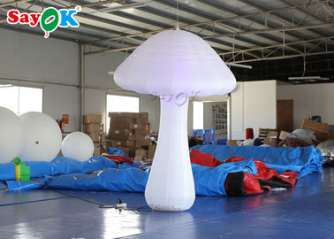 Champignon gonflable d'explosion de décoration d'éclairage de 2 mètres avec la LED pour l'événement