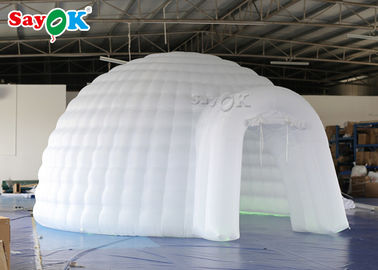 Tente gonflable d'intérieur ou extérieure de tente gonflable extérieure de dôme pour l'igloo de promotion/explosion