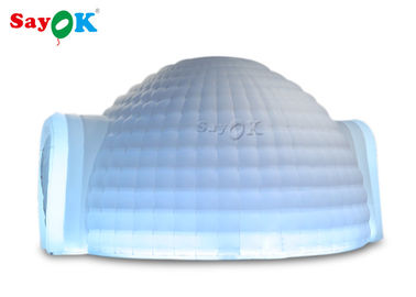 Tente gonflable d'air du meilleur de tente tissu blanc gonflable de la couleur 210D Oxford en démonstration et événement