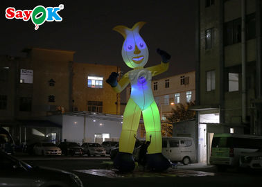 Des personnages de dessins animés gonflables géants de 8 m en plein air Des personnages de carton gonflables modèle pour l'événement