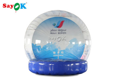 Tente transparente de bulle de décorations gonflables de vacances de ROHS avec la pompe