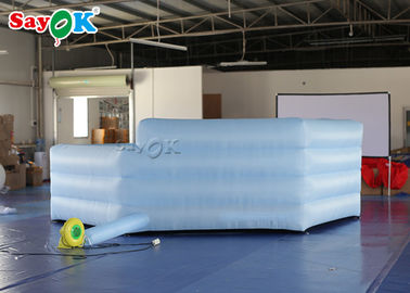 Jeux gonflables gonflables de ventilateur de Gaga Ball Pit With Electric de jeux de sports de tissu d'Oxford pour des enfants