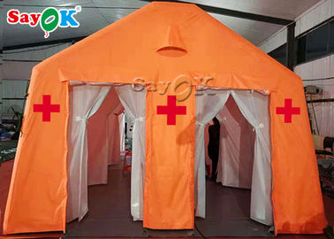 La tente gonflable de secours a rapidement construit la tente médicale mobile gonflable de quarantaine pour placer des patients