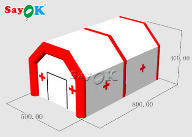 L'eau gonflable de tente de secours - rendez la grande tente médicale gonflable/la tente résistante hôpital de campagne