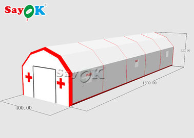 Haute tente d'air d'explosion de longévité/tente gonflable antibactérienne de tunnel