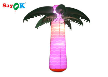 Lumière gonflable imperméable de palmier de noix de coco de Noël de décoration d'éclairage