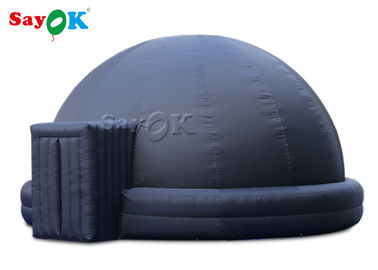 Dôme gonflable de planétarium de Digital du mobile 360 facile d'installer la couleur noire