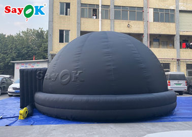 Dôme gonflable de planétarium de Digital du mobile 360 facile d'installer la couleur noire