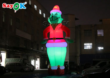 Des personnages de dessins animés personnalisés 8.5M Décoration de Noël en plein air Modèle de personnage de dessin animé gonflable