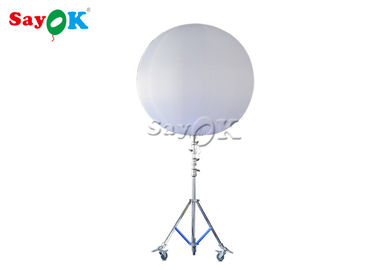 Décoration gonflable résistante à l'humidité d'éclairage/boule gonflable de trépied