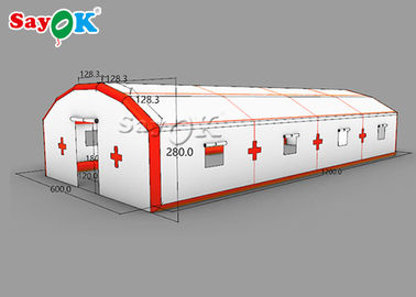 Coffre-fort et biens médicaux gonflables mobiles faits sur commande de tente de la Manche de désinfection de tente de tente gonflable d'air