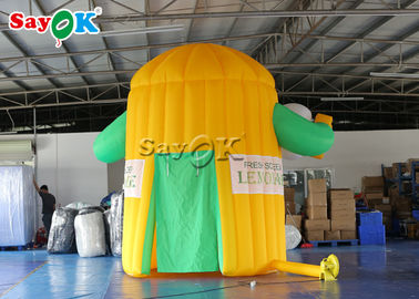 Tente gonflable gonflable de stand de limonade de PVC 3*3*4mH de tente de travail