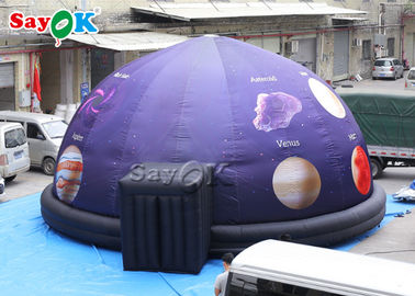 Tente gonflable de dôme du thème 8M de planètes d'astronomie
