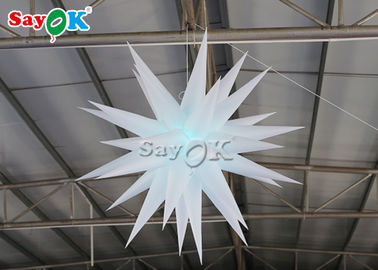 Accrocher blanc tient le premier rôle la décoration gonflable d'éclairage de 1.5m