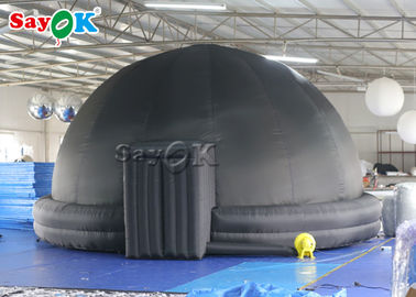 360 tente gonflable noire portative de planétarium de la projection 5/6m de dôme