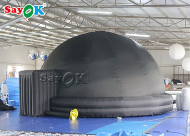 360 tente gonflable noire portative de planétarium de la projection 5/6m de dôme