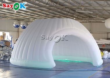 Les événements d'entreprise de grande tente gonflable ont fini les tentes gonflables de dôme de 6m LED