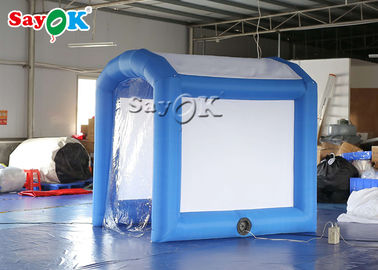 Tentes mobiles de tunnel de désinfection de bâche de PVC avec le compresseur