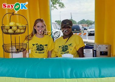 Tente gonflable mobile gonflable publicité limonade Standing Booth Promotion du bar à boissons