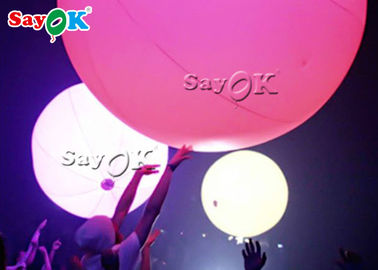ballons menés gonflables de 1.5m pour la publicité d'événement de partie