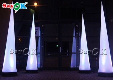 Cône gonflable décoratif de la partie LED pour l'événement extérieur et d'intérieur