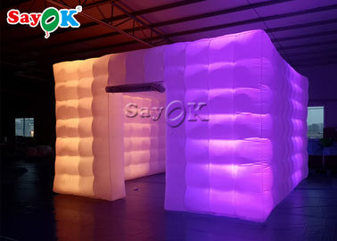 Tente d'air Outwell énorme publicité et mariage Tente de fête gonflable blanc cube