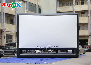 Grand écran gonflable en dehors de l'écran gonflable hermétique de projecteur de film pour l'affichage de la publicité