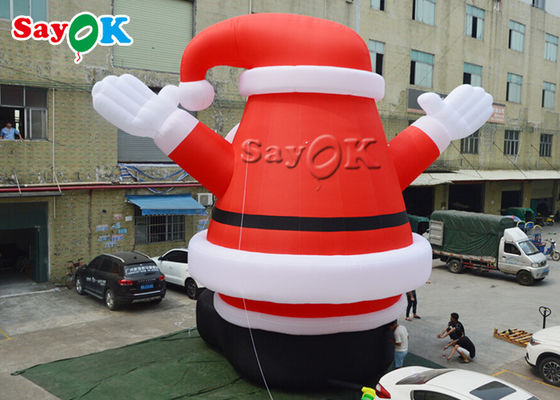 10m Noël Santa Model For Advertising gonflable