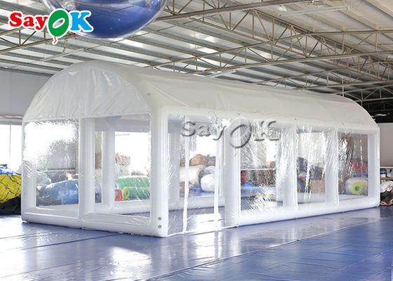 Tente gonflable sur mesure pour la fête de la piscine Tente aérienne étanche au PVC Tente de couverture gonflable de la piscine