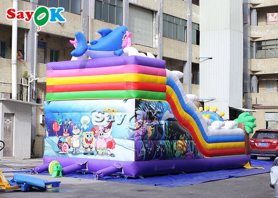 Éléphant commercial Jumper Slide Combo For Children gonflable de glissière pleine d'entrain gonflable