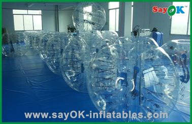 Boule de butoir de vente chaude gonflable de corps gonflable de la bulle 0.6mm PVC/TPU 2.3x1.6m de jeux de plein air pour le jeu