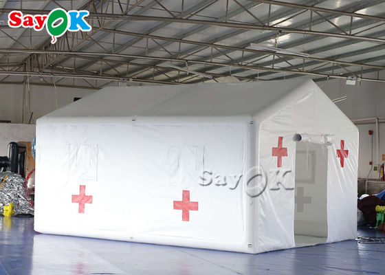 Tente gonflable hermétique imperméable d'hôpital de tente gonflable de secours pour l'urgence médicale