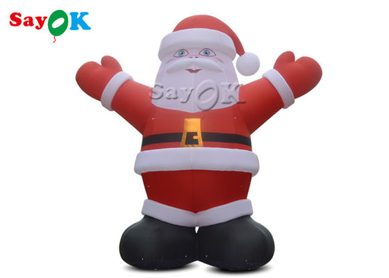 PVC Santa Claus gonflable des décorations 6m de vacances