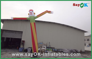 Homme gonflable coloré gonflable d'Advertising Inflatable Wave de danseur d'air de l'homme de publicité 6m