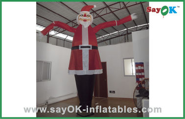 Les marionnettes de danse Santa Claus Advertising Inflatable Air Dancer d'air pour Noël célèbrent