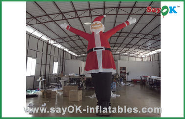 Les marionnettes de danse Santa Claus Advertising Inflatable Air Dancer d'air pour Noël célèbrent