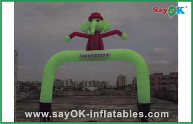 Air de danse Guy Elephant Type Air Dancer gonflable avec de doubles jambes pour la publicité