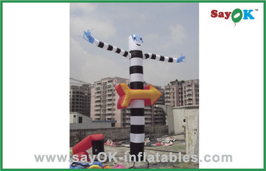 Homme gonflable de ondulation farfelu promotionnel de bras de danseurs d'air d'explosion, la publicité d'homme de ballon