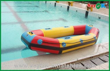 Bateau de jouet de l'eau des personnes 3-8 de PVC des enfants gonflables thermoscellés de bateaux