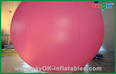 Ballon gonflable extérieur d'hélium de ballon gonflable rose de couleur