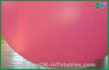 Ballon gonflable extérieur d'hélium de ballon gonflable rose de couleur