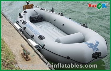 Bateau gonflable adapté aux besoins du client de pêche professionnelle de bateau de palette de 4 personnes petit