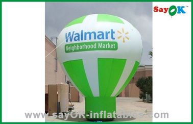 Ballons géants commerciaux d'hélium de ballon gonflable de couleur verte