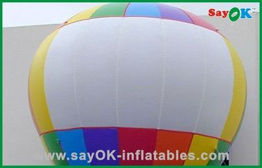 Ballon grand gonflable d'arc-en-ciel fait sur commande pour des décorations de vacances