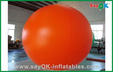 Ballon grand gonflable de nouveau bel hélium de couleur orange pour l'événement extérieur d'exposition